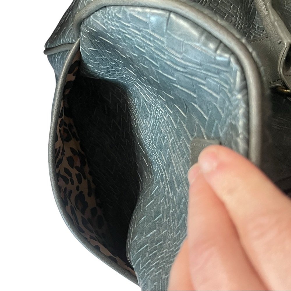 Nicole by Nicole Miller Black Woven Travel Weekender Bag - Picture 10 of 16
